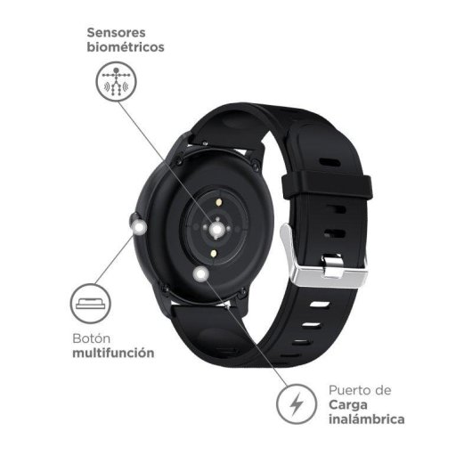 Mobile Tech Eclipse Smartwatch Negro