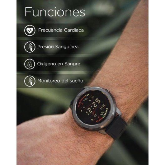 Mobile Tech Eclipse Smartwatch Negro