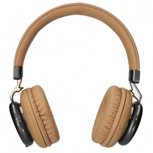 Mobile Tech Auriculares Retro Estéreo Inalámbricos Marrones