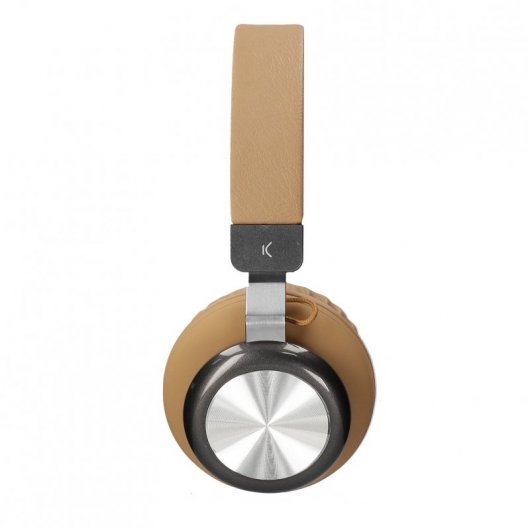 Mobile Tech Auriculares Retro Estéreo Inalámbricos Marrones