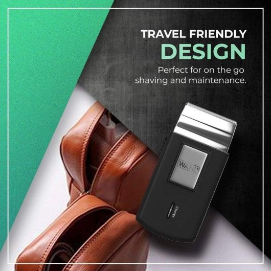 Elektrorasierer Wahl Mobile Shaver Kabellos 45min Gesicht Reiseetui Ersatzklinge