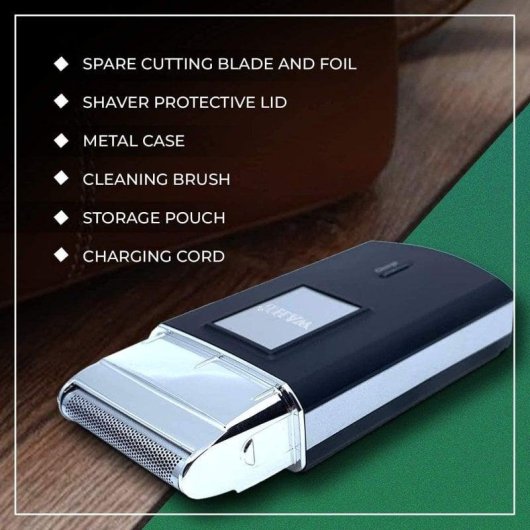 Elektrorasierer Wahl Mobile Shaver Kabellos 45min Gesicht Reiseetui Ersatzklinge