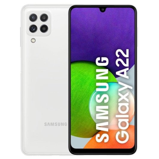 Samsung Galaxy A22 4G 4GB 128GB 6.4" Blanco