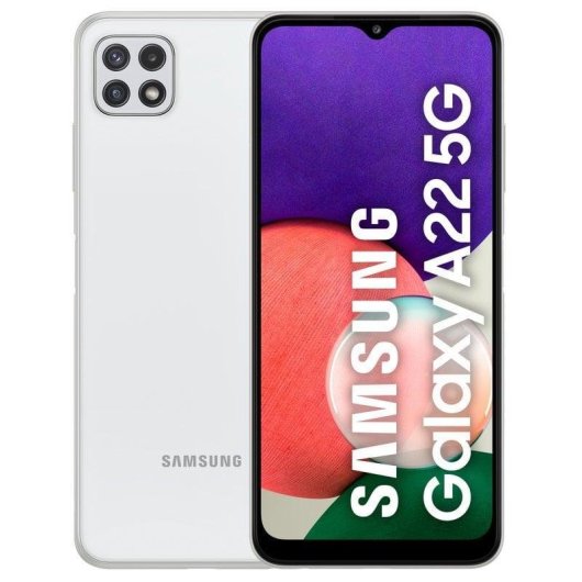 Samsung Galaxy A22 5G 4GB 128GB 6.6" Blanco