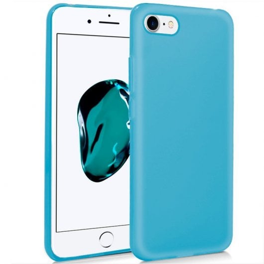 Cool Funda Silicona Celeste para Iphone 7/8/SE (2020)