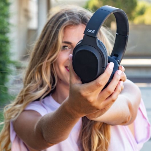 Cool Oxford Auscultadores Estéreo Bluetooth Pretos