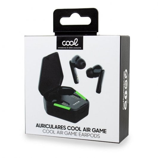 Cool Air Game Auriculares Inalámbricos Negros