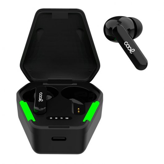 Cool Air Game Auriculares Inalámbricos Negros