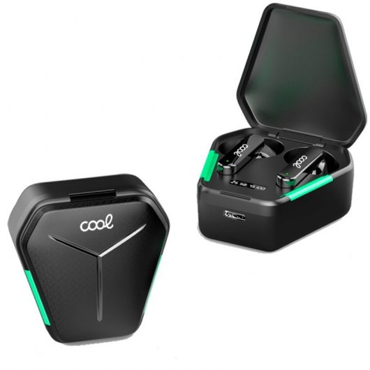 Cool Air Game Auriculares Inalámbricos Negros