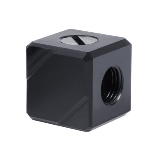 Alphacool Eiszapfen Terminal de Conexión 5 Vías G1/4" Acetal Negro