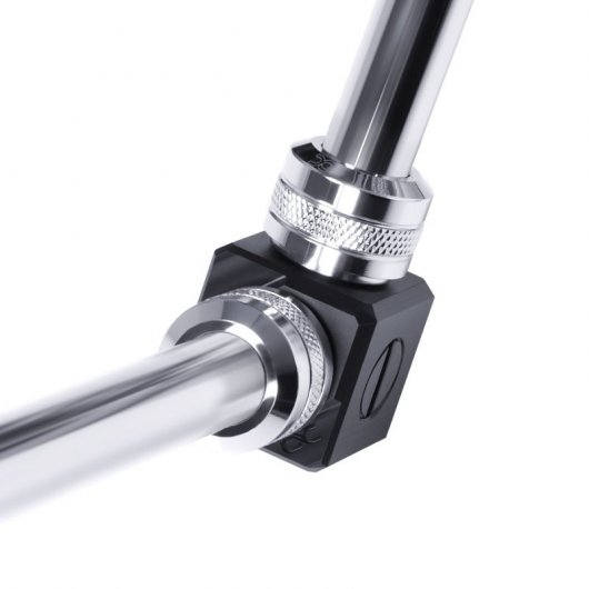 Alphacool Eiszapfen Terminal de Conexión 5 Vías G1/4" Acetal Negro