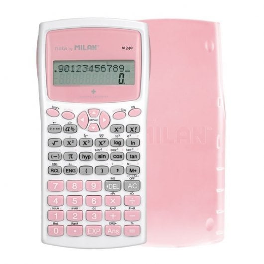 Calculatrice scientifique Milan M240 rose