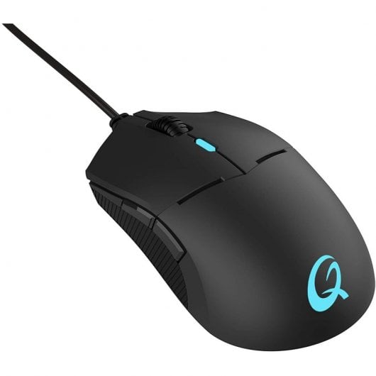 QPad DX700 Ratón Gaming 16000 DPI Negro