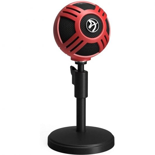 Arozzi Sfera Micrófono Gaming USB Rojo