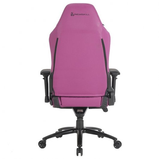 Newskill Neith Silla Gaming Polipiel Negra/Púrpura