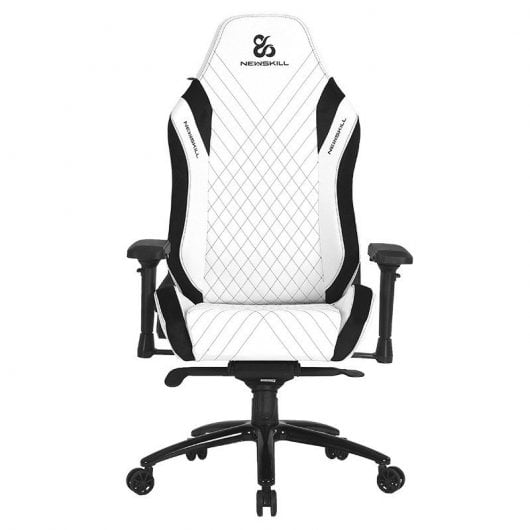 Newskill Neith Zephyr Silla Gaming Tela Transpirable Negra/Blanca