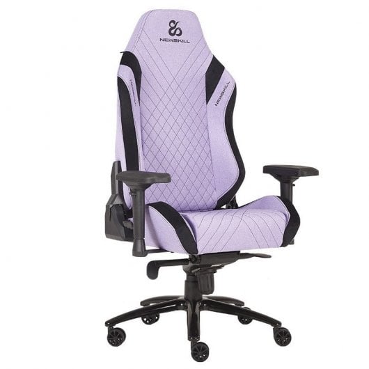 Newskill Neith Zephyr Cadeira Gaming Tecido Respirável Preta/Púrpura