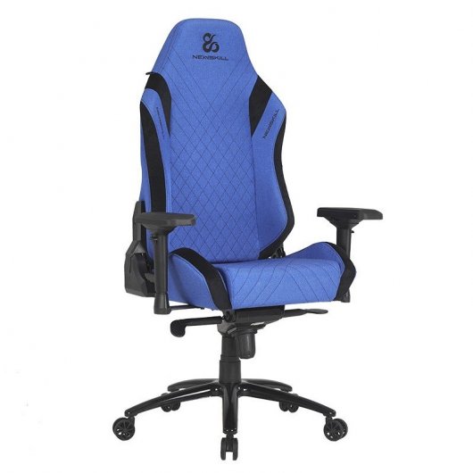 Newskill Neith Zephyr Silla Gaming Tela Transpirable Negra/Azul Oscuro