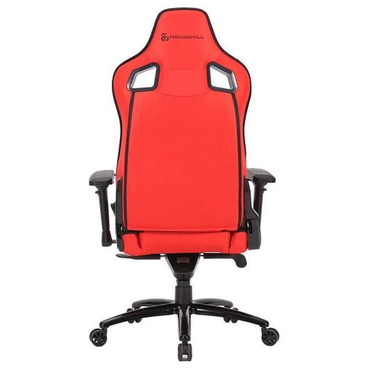 Newskill Osiris Zephyr Silla Gaming Tela Transpirable Negra/Roja