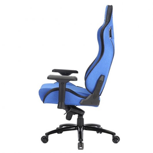 Newskill Osiris Zephyr Silla Gaming Tela Transpirable Negra/Azul Oscuro