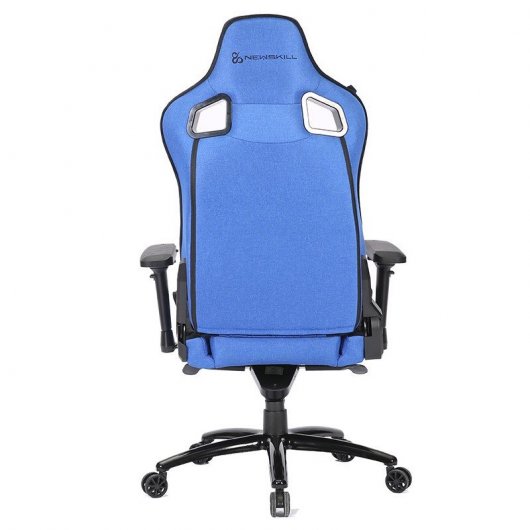 Newskill Osiris Zephyr Silla Gaming Tela Transpirable Negra/Azul Oscuro