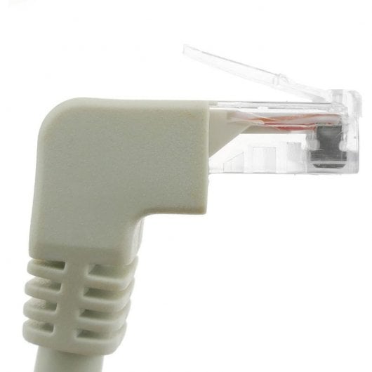 BeMatik Cable de Red Acodado FTP RJ45 Cat.6  1m