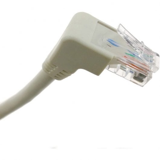 BeMatik Cable de Red Acodado FTP RJ45 Cat.6  1m