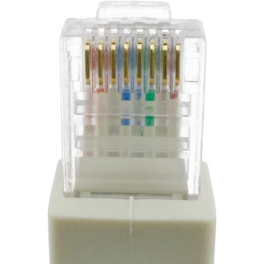 BeMatik Cable de Red Acodado FTP RJ45 Cat.6  1m