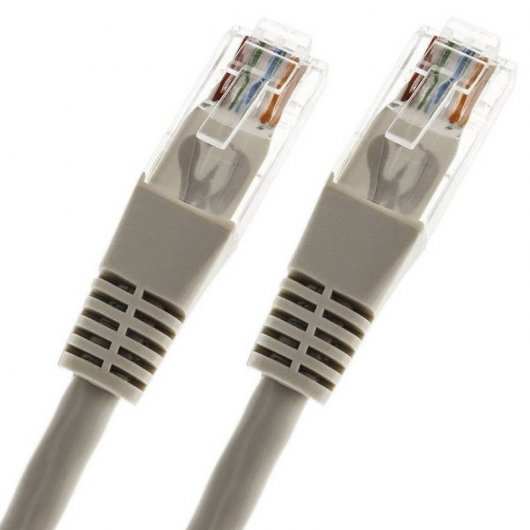 BeMatik Cable de Red UTP RJ45 Cat.5e 15m Gris