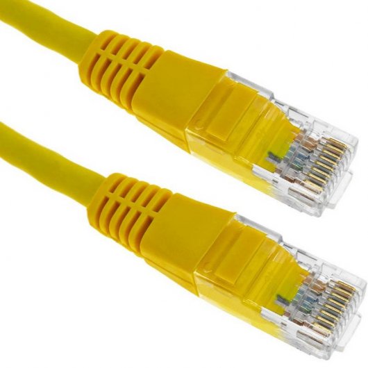BeMatik Cable de Red UTP RJ45 Cat.5e 1m Amarillo
