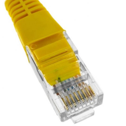 BeMatik Cable de Red UTP RJ45 Cat.5e 1m Amarillo