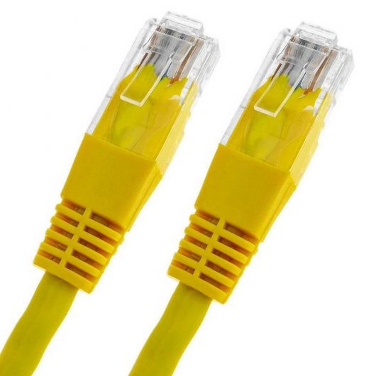 BeMatik Cable de Red UTP RJ45 Cat.5e 1m Amarillo