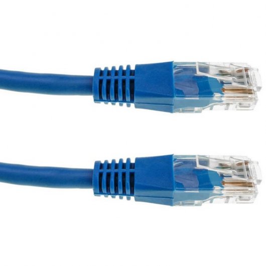 BeMatik Cable de Red UTP RJ45 Cat.5e 25cm Azul | PcComponentes.com
