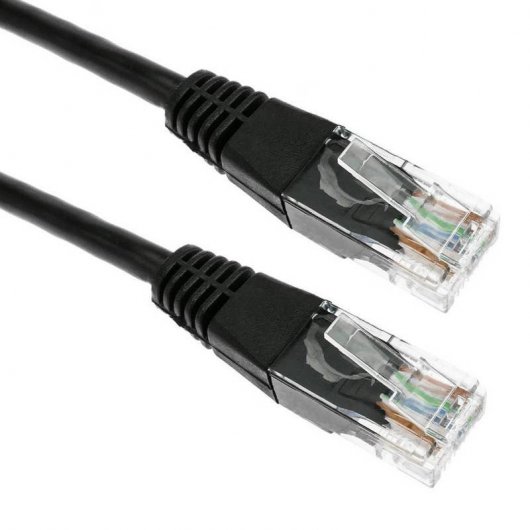 BeMatik Cable de Red UTP RJ45 Cat.5e 3m Negro