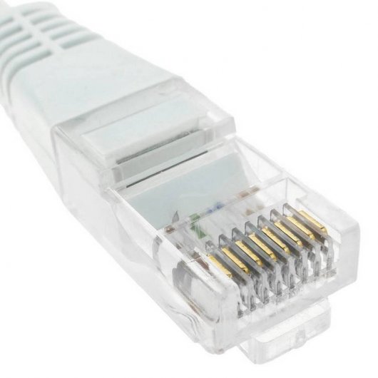 BeMatik Cable de Red UTP RJ45 Cat.5e 50cm Blanco