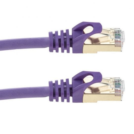 BeMatik Cable de Red S/FTP RJ45 Cat.8 3m Azul Oscuro