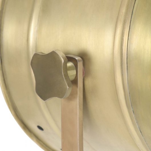VidaXL Lampadaire avec Trépied 165cm Or