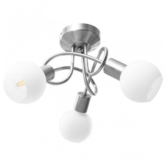 VidaXL Lampada da soffitto a ciotola in ceramica 3xE14