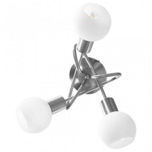 VidaXL Lampada da soffitto a ciotola in ceramica 3xE14