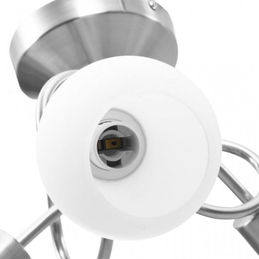 VidaXL Lampada da soffitto a ciotola in ceramica 3xE14