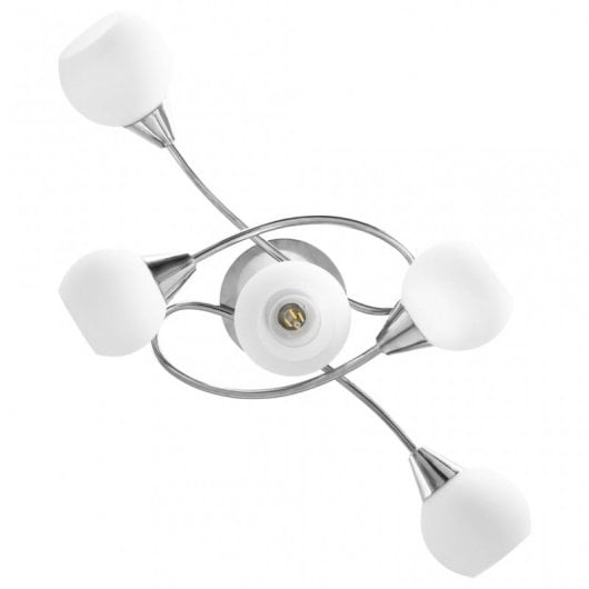 VidaXL Plafonnier Bol en Céramique 5xE14
