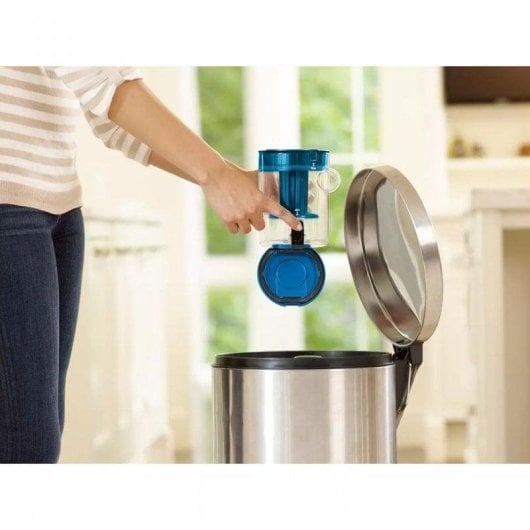 Aspirateur Laveur Bissell Vac&Steam 1600W Réservoir 0,4L Titanio Bleu Filtre Lavable