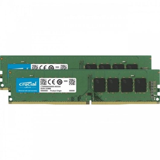 Crucial 16GB Kit (8GBx2) DDR4 memoria 2 x 8 GB 2400 MHz