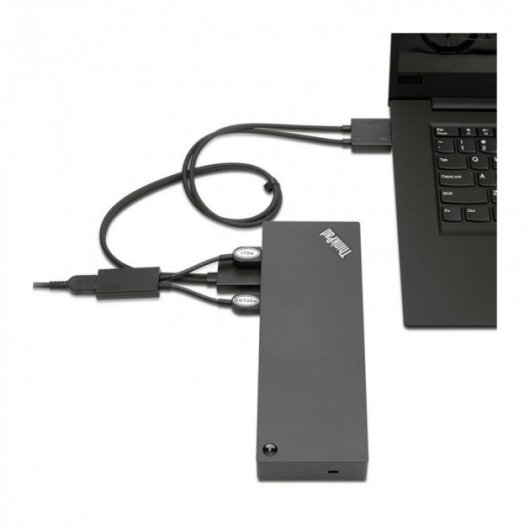 Lenovo Base de Acoplamiento USB a x2 USB-C/ x5 USB A/LAN / 2xHDMI/ 2x Displayport/ Jack 3.5