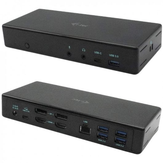 I-Tec Docking Station USB-C para Hdmi/ USB 3.0/ Displayport/ Ethernet / Jack