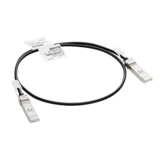 Cabo SFP+ HPE Aruba 1m Direct Attach Cobre Preto 10 Gbit/s