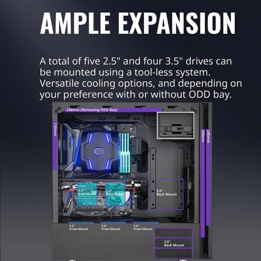 Cooler Master Silencio S600 USB 3.2 Negra