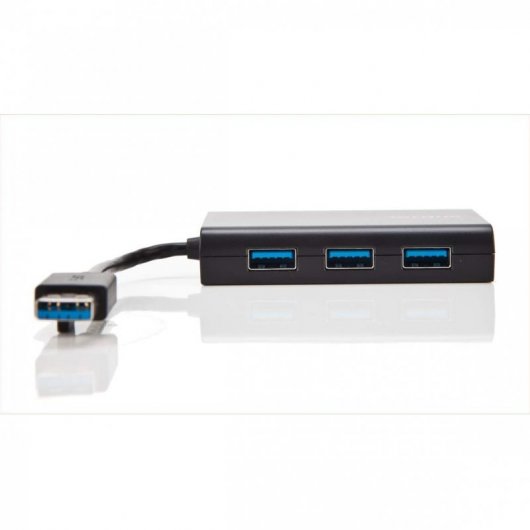 Targus ACH122EUZ hub & concentrateur USB 3.2 Gen 1 (3.1 Gen 1) Type-A Noir