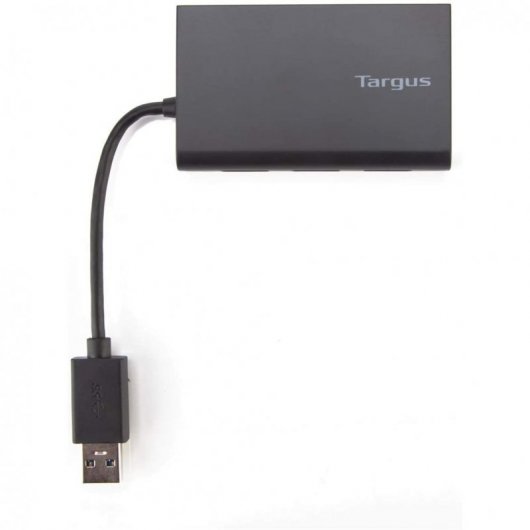 Targus ACH122EUZ hub & concentrateur USB 3.2 Gen 1 (3.1 Gen 1) Type-A Noir