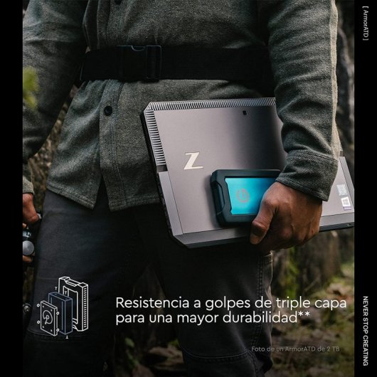 G-Technology ArmorATD 1TB USB-C/Thunderbolt 3